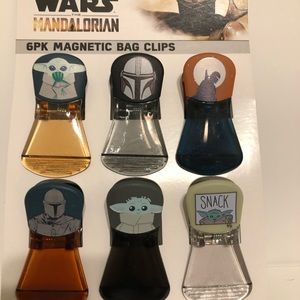 Star Wars Mandalorian Magnetic Bag Clips